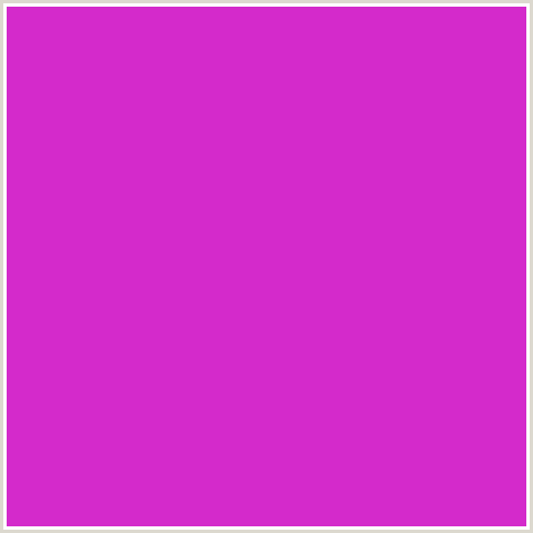 D42ACB Hex Color Image (CERISE, DEEP PINK, FUCHSIA, FUSCHIA, HOT PINK, MAGENTA)