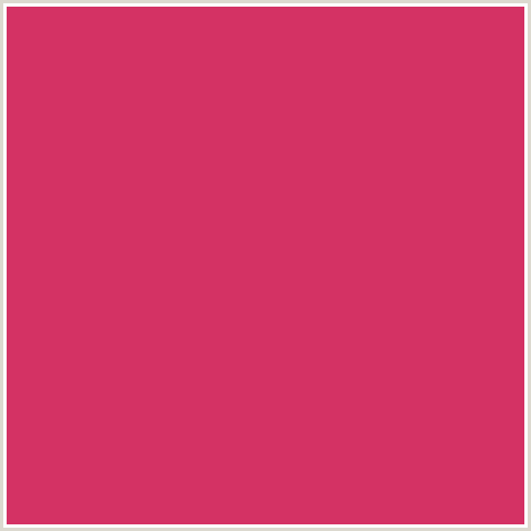 D43264 Hex Color Image (CERISE RED, RED)