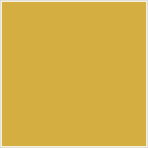 D4AE40 Hex Color Image (OLD GOLD, ORANGE YELLOW)