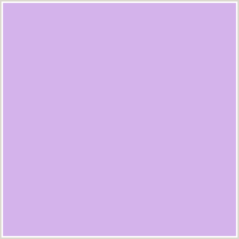 D4B3EB Hex Color Image (FRENCH LILAC, VIOLET BLUE)