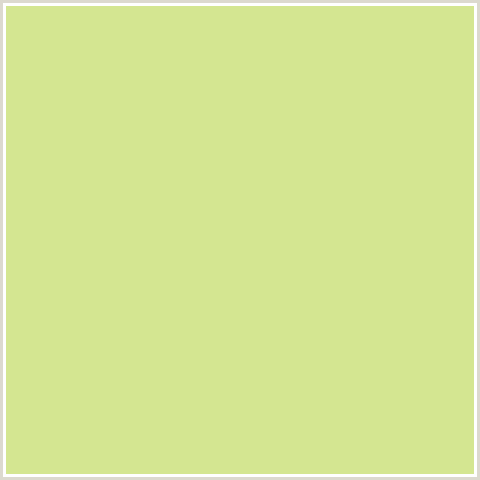 D4E691 Hex Color Image (GREEN YELLOW, YELLOW GREEN)
