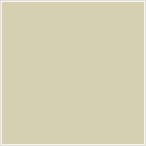D5D0B0 Hex Color Image (CHINO, YELLOW)