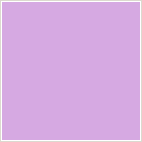 D6A9E2 Hex Color Image (LAVENDAR, LIGHT WISTERIA, PURPLE, VIOLET)