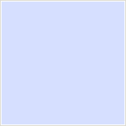 D6DFFF Hex Color Image (BLUE, PERIWINKLE)