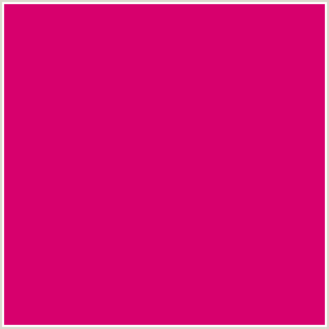 D7006D Hex Color Image (DEEP PINK, FUCHSIA, FUSCHIA, HOT PINK, MAGENTA, RAZZMATAZZ)