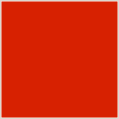 D72101 Hex Color Image (GRENADIER, RED)