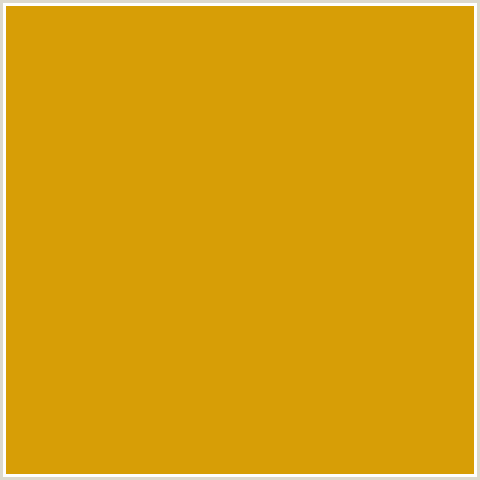 D79E06 Hex Color Image (BUDDHA GOLD, YELLOW ORANGE)