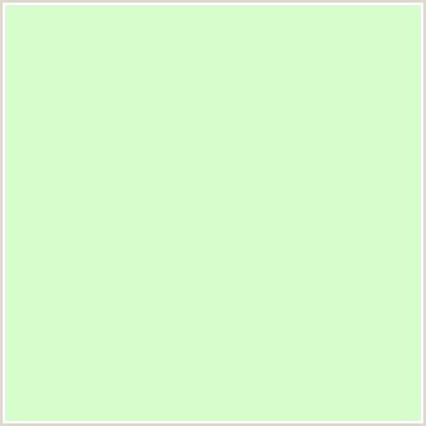 D7FCCB Hex Color Image (GOSSIP, GREEN)