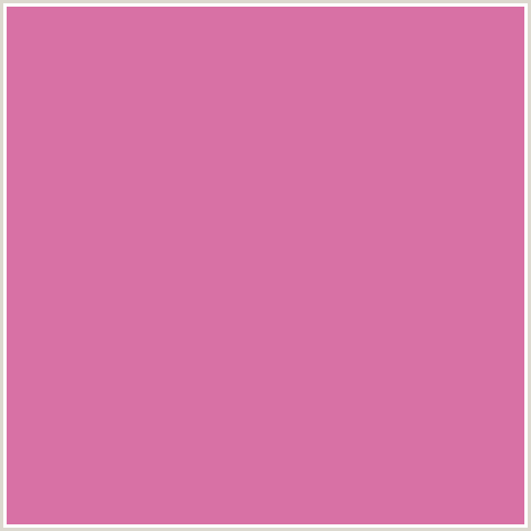 D871A5 Hex Color Image (DEEP PINK, FUCHSIA, FUSCHIA, HOPBUSH, HOT PINK, MAGENTA)