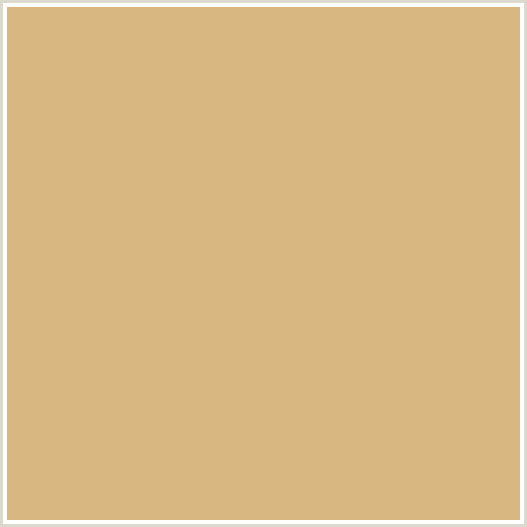 D8B880 Hex Color Image (BRANDY, ORANGE)