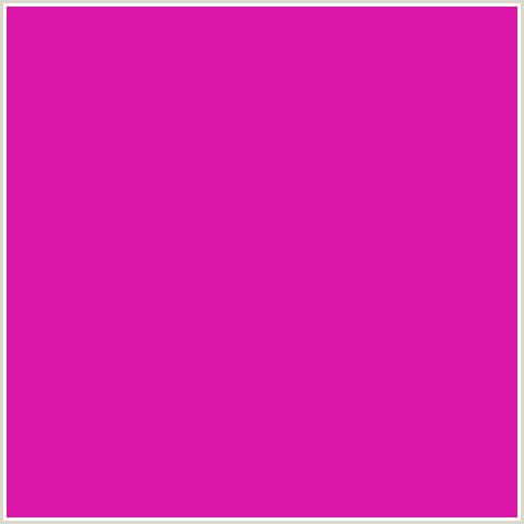 D918A9 Hex Color Image (DEEP PINK, FUCHSIA, FUSCHIA, HOT PINK, MAGENTA, RED VIOLET)