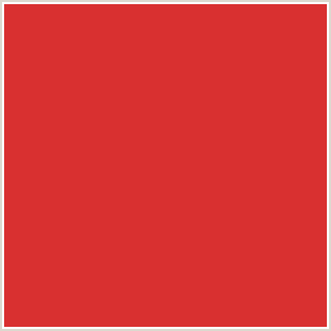 D93030 Hex Color Image (PUNCH, RED)