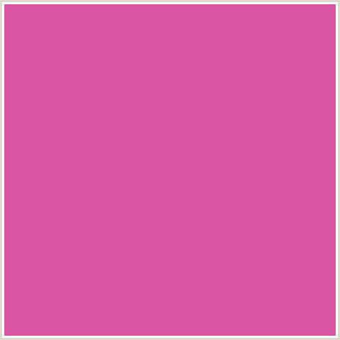 D954A3 Hex Color Image (CRANBERRY, DEEP PINK, FUCHSIA, FUSCHIA, HOT PINK, MAGENTA)