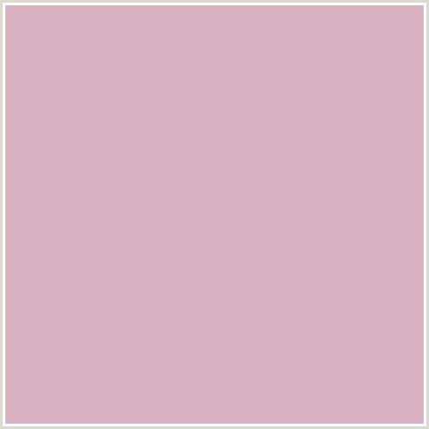 D9B2C1 Hex Color Image (BLOSSOM, RED)