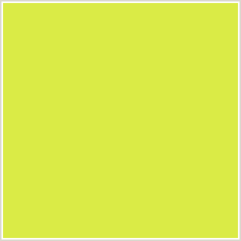 DAEB46 Hex Color Image (STARSHIP, YELLOW GREEN)