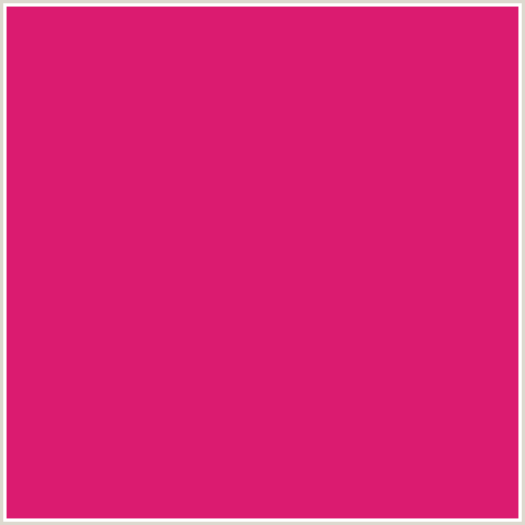 DB1B70 Hex Color Image (DEEP PINK, FUCHSIA, FUSCHIA, HOT PINK, MAGENTA, RED VIOLET)