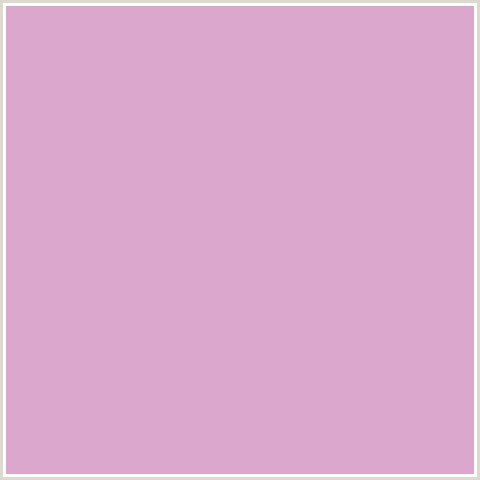 DBA7CC Hex Color Image (DEEP PINK, FUCHSIA, FUSCHIA, HOT PINK, MAGENTA, MELANIE)