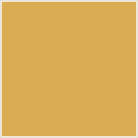 DBAD52 Hex Color Image (ANZAC, YELLOW ORANGE)