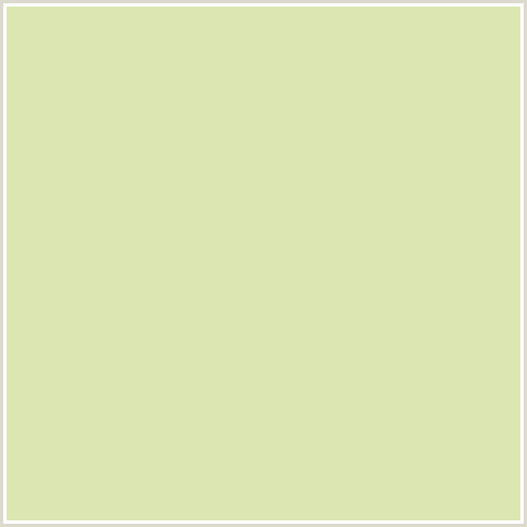 DBE6B3 Hex Color Image (GREEN YELLOW, HAMPTON)