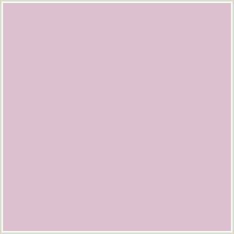 DCC0CE Hex Color Image (DEEP PINK, FUCHSIA, FUSCHIA, HOT PINK, MAGENTA, TWILIGHT)