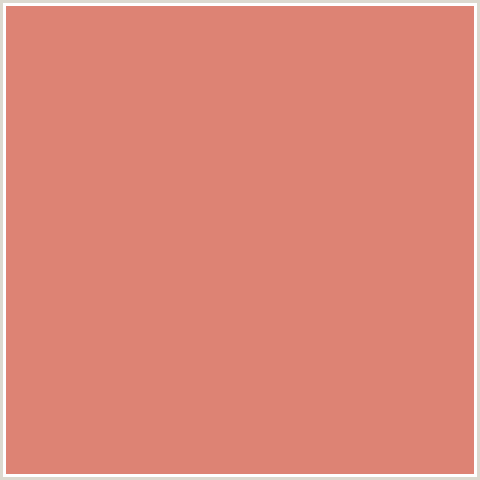 DD8374 Hex Color Image (COPPERFIELD, RED)