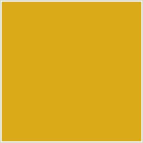 DDAA1B Hex Color Image (GOLDEN GRASS, YELLOW ORANGE)