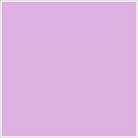 DEAFE1 Hex Color Image (DEEP PINK, FUCHSIA, FUSCHIA, HOT PINK, LIGHT WISTERIA, MAGENTA)