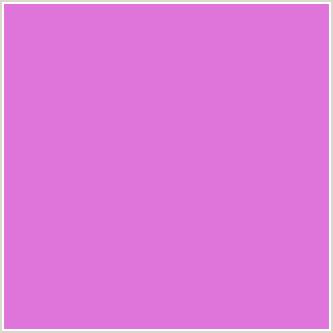 DF75DA Hex Color Image (DEEP PINK, FUCHSIA, FUSCHIA, HOT PINK, MAGENTA, ORCHID)