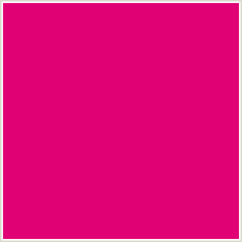 E00274 Hex Color Image (DEEP PINK, FUCHSIA, FUSCHIA, HOT PINK, MAGENTA, RAZZMATAZZ)