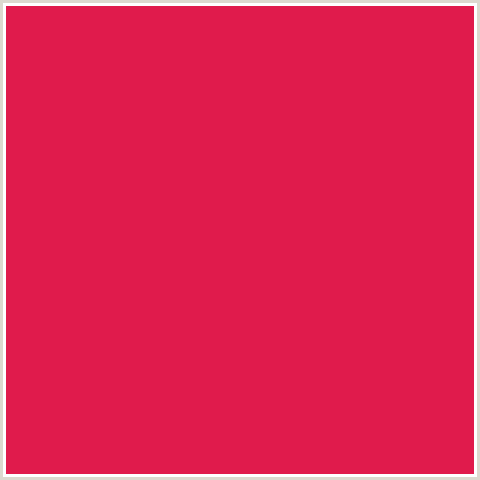 E01B4C Hex Color Image (AMARANTH, RED)