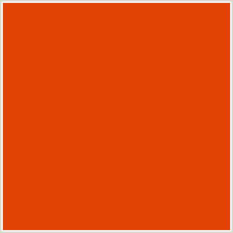E04304 Hex Color Image (RED ORANGE, TRINIDAD)