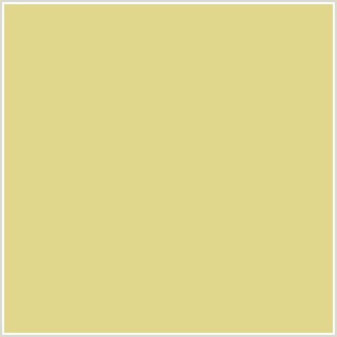 E0D78C Hex Color Image (YELLOW, ZOMBIE)