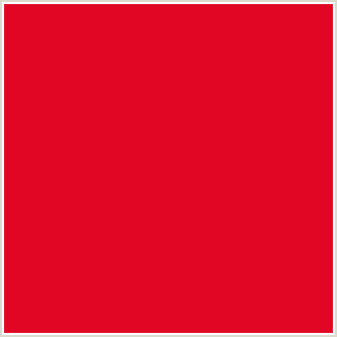 E10623 Hex Color Image (MONZA, RED)