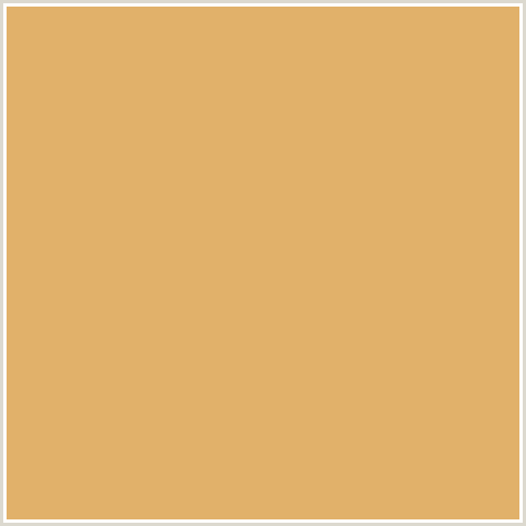 E1B16A Hex Color Image (EQUATOR, ORANGE)