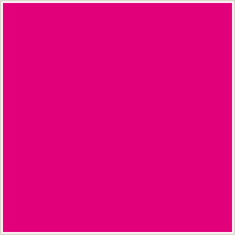 E2007A Hex Color Image (DEEP PINK, FUCHSIA, FUSCHIA, HOT PINK, MAGENTA, ROSE)