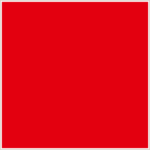 E3000F Hex Color Image (RED)