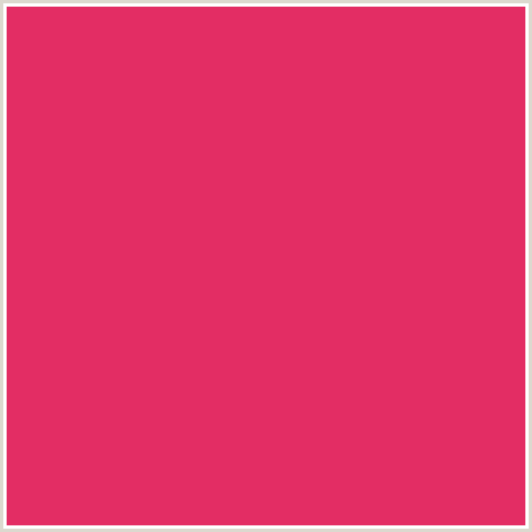 E32D64 Hex Color Image (CERISE RED, RED)