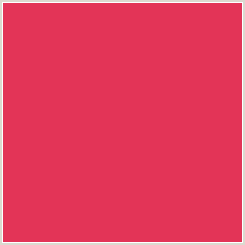 E33457 Hex Color Image (AMARANTH, RED)