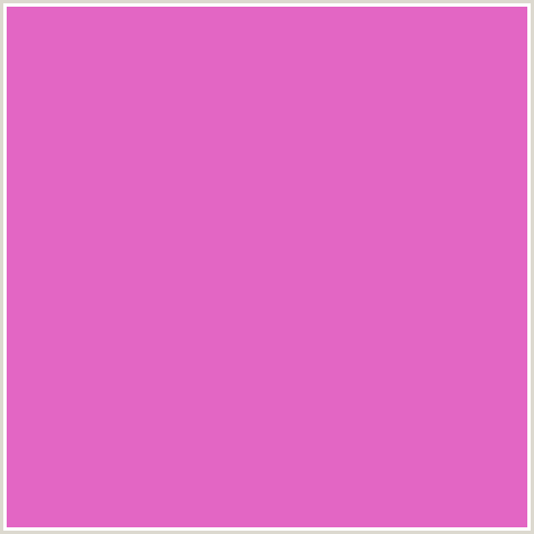 E366C4 Hex Color Image (DEEP PINK, FUCHSIA, FUSCHIA, HOT PINK, MAGENTA, ORCHID)