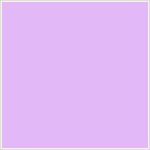 E3B8F6 Hex Color Image (LAVENDAR, PERFUME, PURPLE, VIOLET)