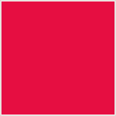 E50E40 Hex Color Image (RED, RED RIBBON)