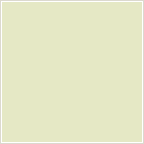 E5E8C5 Hex Color Image (BERYL GREEN, YELLOW GREEN)