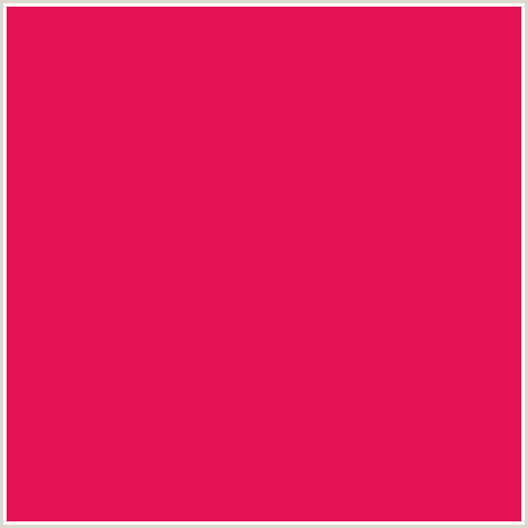 E61256 Hex Color Image (RAZZMATAZZ, RED)