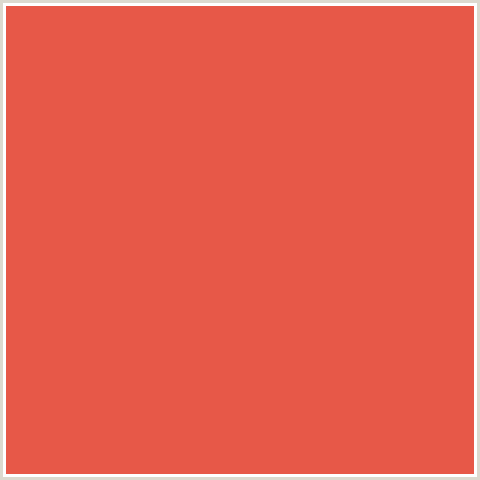E75848 Hex Color Image (BURNT SIENNA, RED)