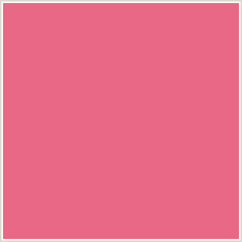 E86885 Hex Color Image (DEEP BLUSH, RED, SALMON)