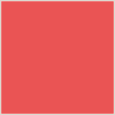 EA5454 Hex Color Image (MANDY, RED)