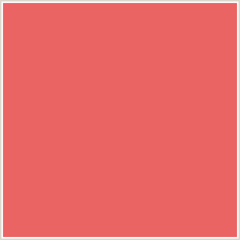 EA6464 Hex Color Image (MANDY, RED, SALMON)