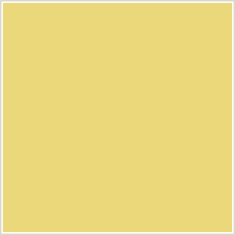 EAD87A Hex Color Image (FLAX, YELLOW)