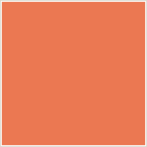 EB7852 Hex Color Image (BURNT SIENNA, RED ORANGE)