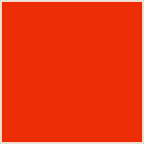 EC2D05 Hex Color Image (RED ORANGE, SCARLET)